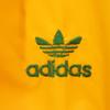 Adidas 70-е Винтажная куртка Descente с логотипом Трилистник Нейлоновая M желтая С капюшоном Мужская Б/у