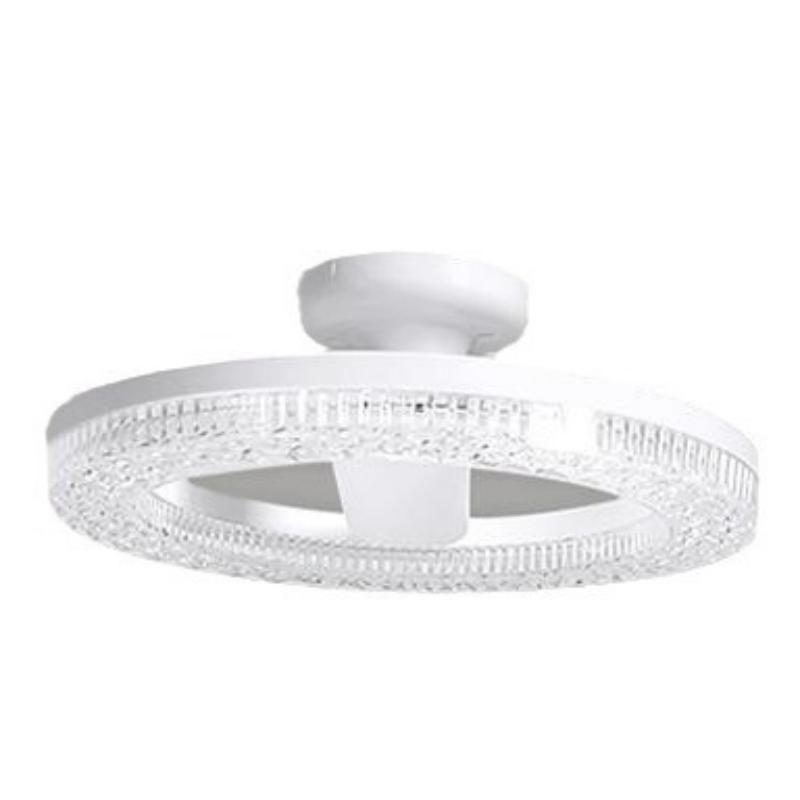 E27 LED Ceiling Light Crystal Chandelier 18W 24W Round Energy Efficient Lamp Base Bedroom Hallway Living Room Pendant Lamp Kitchen Decoration Light