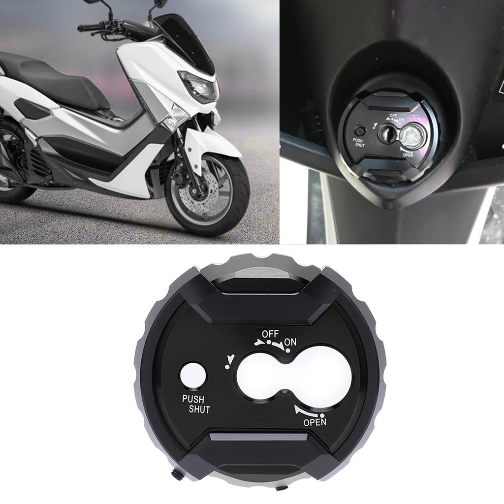 Крышка замка руля Алюминиевый сплав с ЧПУ Замена для Nmax 125 150 155 2015-2019