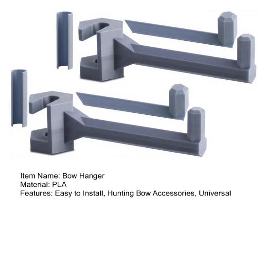 2 шт. Крепление на подголовник автомобиля, вешалка-бант, портативная универсальная для внедорожника, грузовика, транспортного средства, для охоты на открытом воздухе, для хранения блочных и рекурсивных луков, крючок-стойка