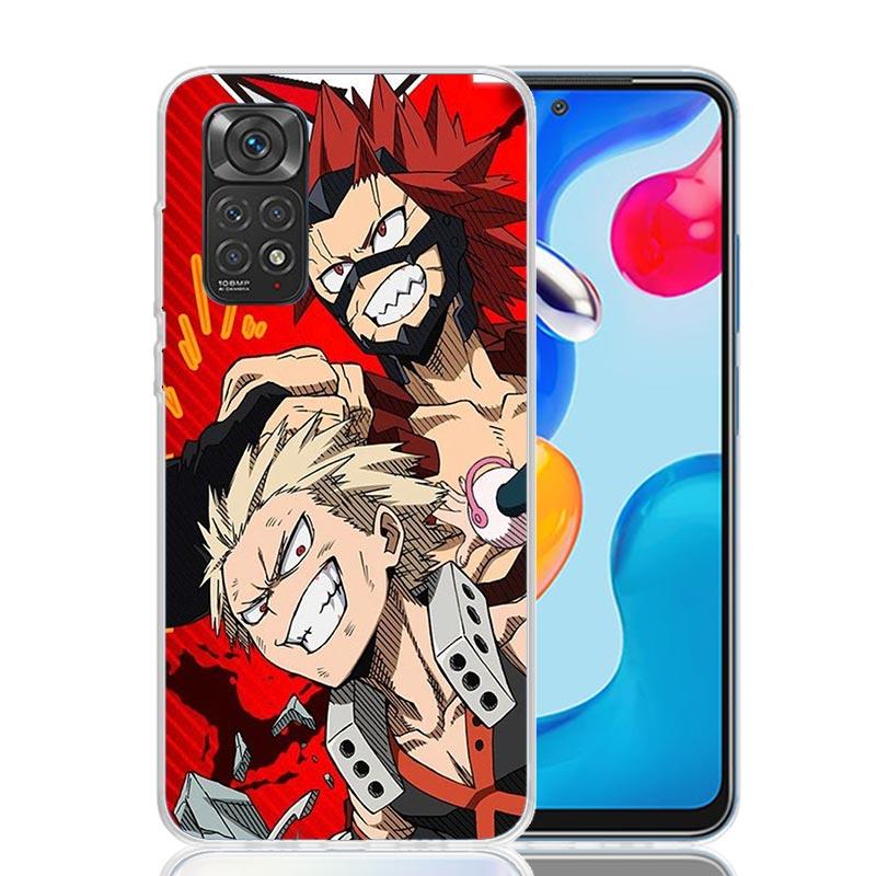 My Hero MHA Bakugou Katsuki Phone Case For Xiaomi Redmi Note 15 14 13 12S 12 Pro Plus 11S 11E 11 11T 10S 10 Art Soft Pattern Cov