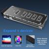 9-контактные USB-хабы Разъемы USB-разветвитель 1 к 4 USB2.0 9-контактная плата-разъем + кабель 50 см для водяного охлаждения для светодиодного вентилятора