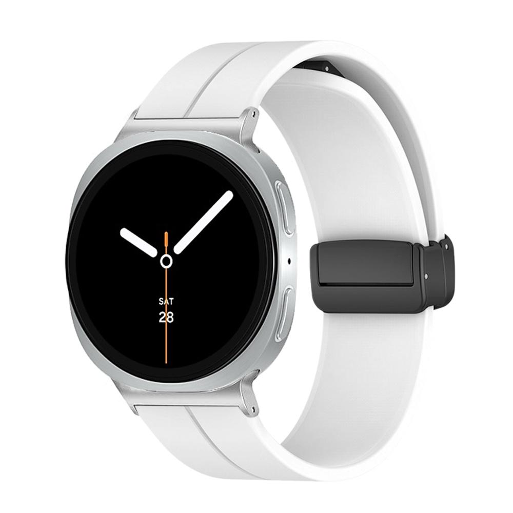 Ремешки Для Samsung Galaxy watch 8/8 classic 46мм 44мм 40мм Спортивный Силиконовый Наручный Магнитный Браслет Ремешок Galaxy watch Ultra