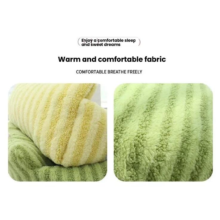 Striped Sofa Shaped Pet Bed Macaron Portable Handheld Kennel Soft Plush Small Medium Puppy Sleeping Couch