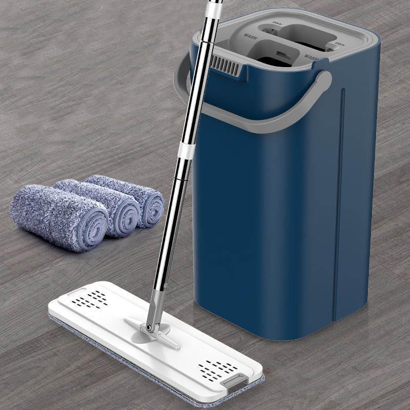 2024 Hands-Free Flat Mop: New Style, Easy-Clean Scratch Mop for Effortless Home Cleaning