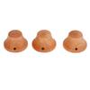 3 Pieces Electric Guitar Knobs, Wooden Guitar Volume Control Knobs, Professional Accessories (Maple)