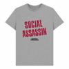 Curb Your Enthusiasm Unisex Adult Social Assassin T-Shirt