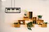 HANGING LAMP CAGE ELEGANT METAL LAMP SHADE