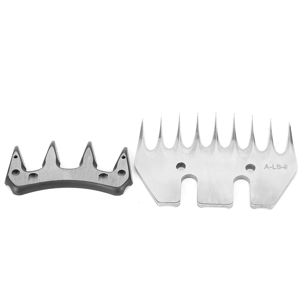 Лезвие для стрижки овец Лезвие для машинки для стрижки овец из нержавеющей стали Высокая твердость Режущий стригущий нож Замена Лезвие из нержавеющей стали