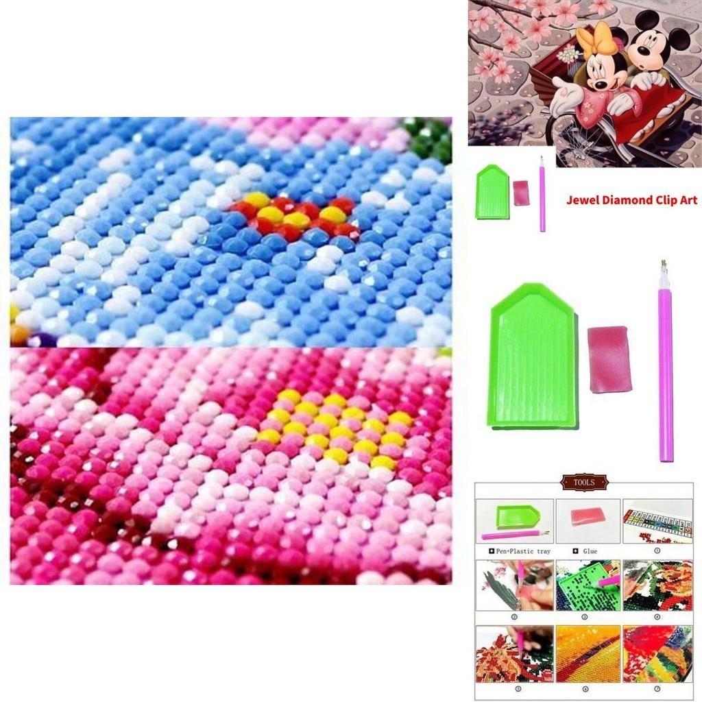 A4 Diamond Painting Tools Set Plastic Light Board Copy Table Point Drill Pen Clay Kit