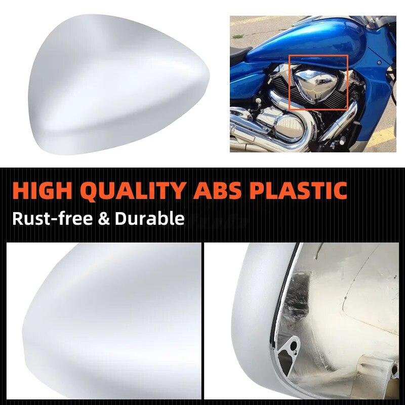 Motorcycle Accessories Air Cleaner Filter Cover Cap Chrome For Suzuki Boulevard M109 M109R Intruder VZR1800