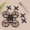 Jjrc H36 Eachine E010 Furibee F36 Diy Mini Rc Drone 65Mm Wheelbase Frame Kit W/ Propeller 4Pcs 615 Motors