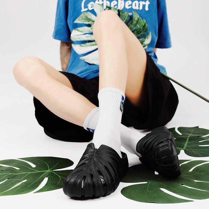 Шлепанцы Monstera для мужчин, летние и женские уличные тапочки, мягкие лесные шлепанцы Eva для кемпинга, трендовые шлепанцы унисекс, пляжная обувь, домашние тапочки