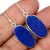 Lapis Lazuli Gemstone 925 Solid Sterling Silver Handmade Earring Jewelry, Statement Women Earring , Gift For Her.