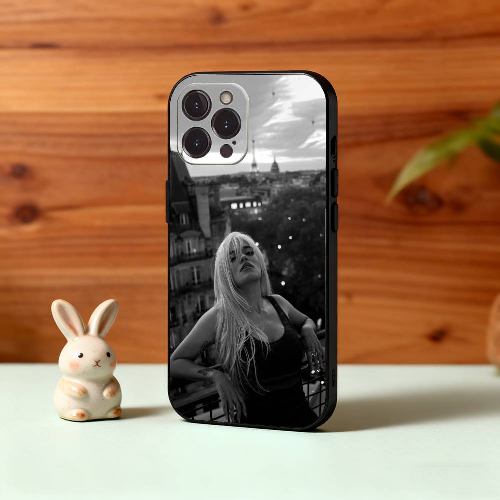 Singer K-Karol G Amargura Phone Case For iPhone17,16,15,14,13,12Plus,Pro Max,XS,5G Soft Silicone Black Cover