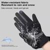 Outdoor Cycling Sports Gloves Unisex Thick Warm Motorcycle Riding Full Finger Gloves Touch Screen Anti Slip Cold Resistant Glove