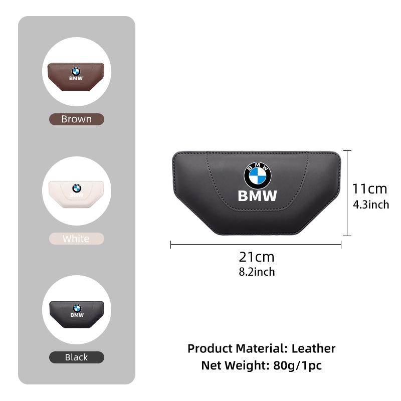 QAED6 Car Interior Leg Knee Rest Pads Leather Cushion For BMW X3 X5 M5 M3 E46 E90 E60 F10 E39 F30 E36 G30 E87 E70