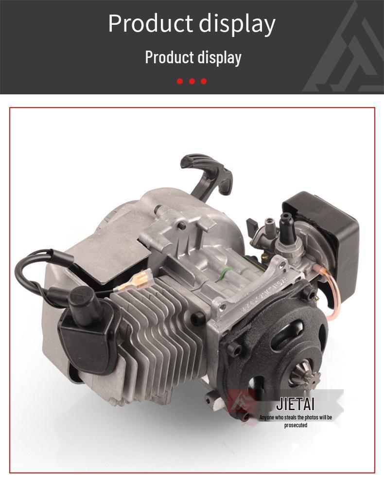 49CC 2-тактный двигатель мини-мотоцикла с ручным стартером