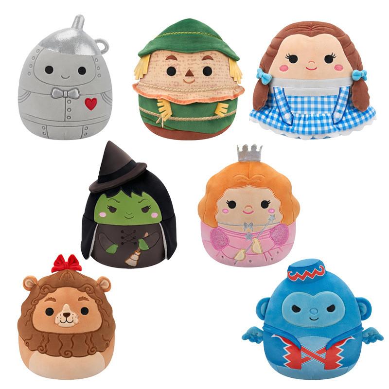 Plush Toys: Huggable Dorothy, Scarecrow, Tin Man, Cowardly Lion Toto Stuffed Animals For Kids, Soft Movie Character Dolls Gift-Ready Cuddly