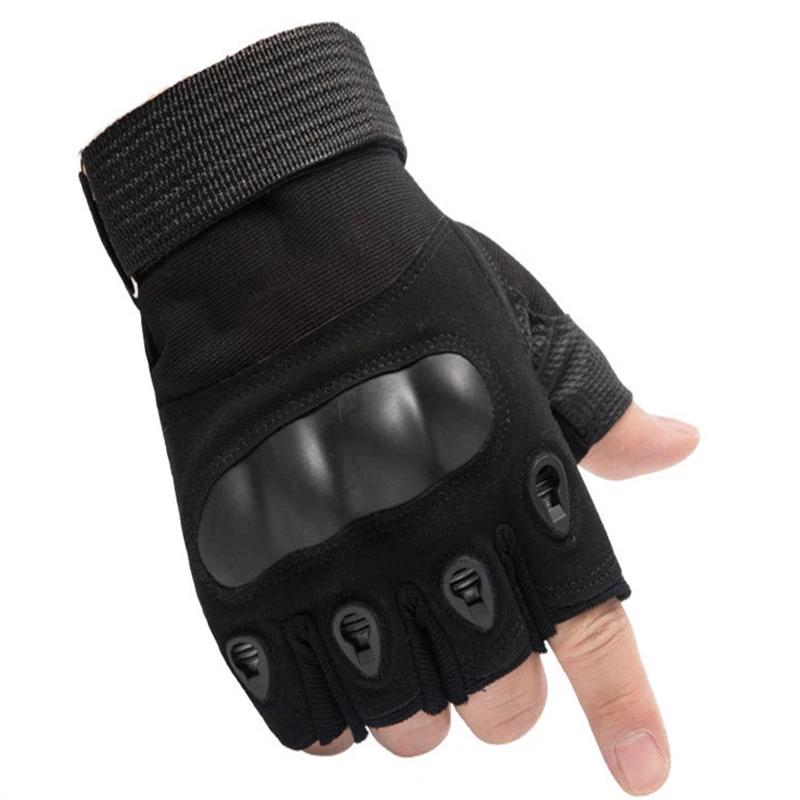 Tactical Gloves Half Finger Paintball Gym Sports Hunting Anti-Skid Men Bicycle Full Finger Gloves Protective Gear