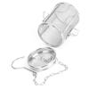 Stainless Steel Tea Ball Strainer Soup Seasonings Seperation Basket Spice Filter