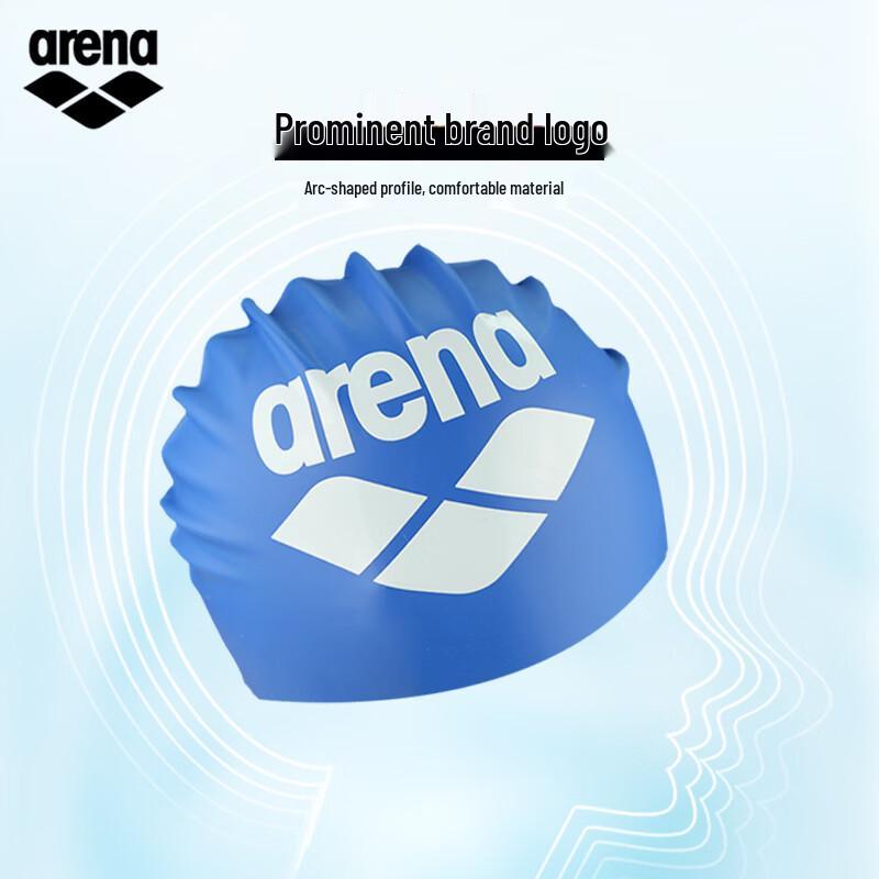 Arena Printed Silicone Swim Cap