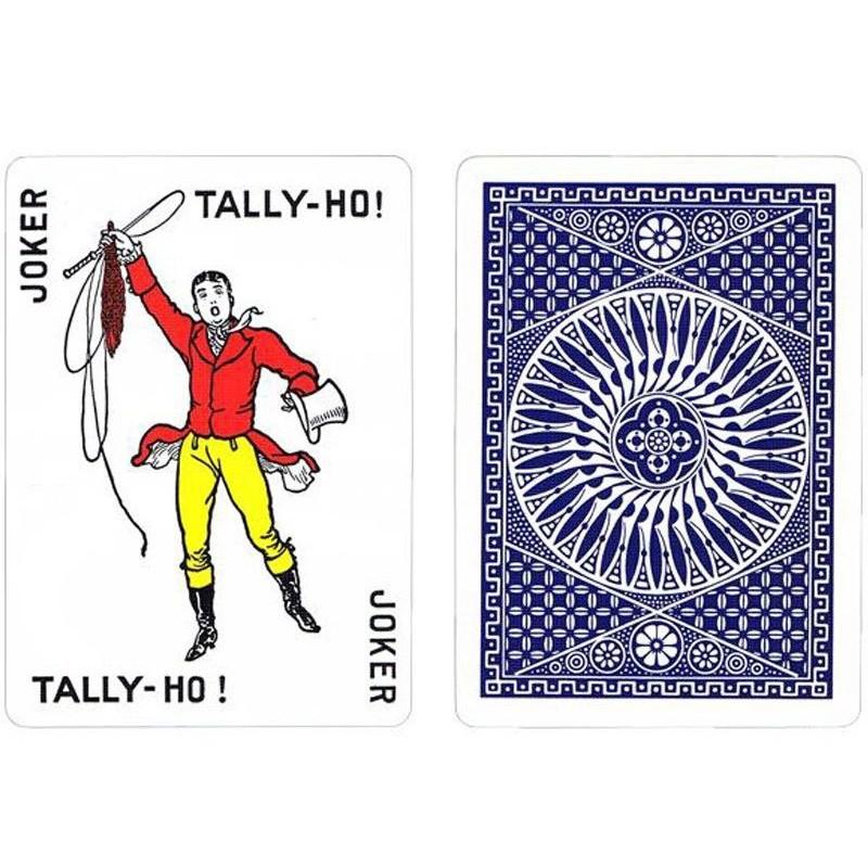 Tally-Ho No.9 Игральные карты Веер/Колода с круглой спинкой Волшебные карты покерного размера Волшебные трюки