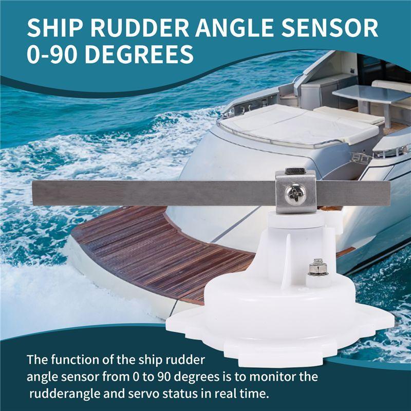 G9-Stainless Steel Rudder Angle Indicator Gauge Sensor For Marine Boat 0-190 Ohms Auto Replacement Parts Speedometers