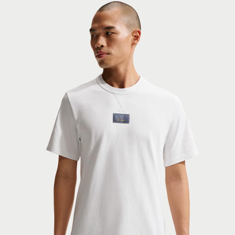 Nike Мужская дышащая повседневная вязаная рубашка с коротким рукавом IH1350