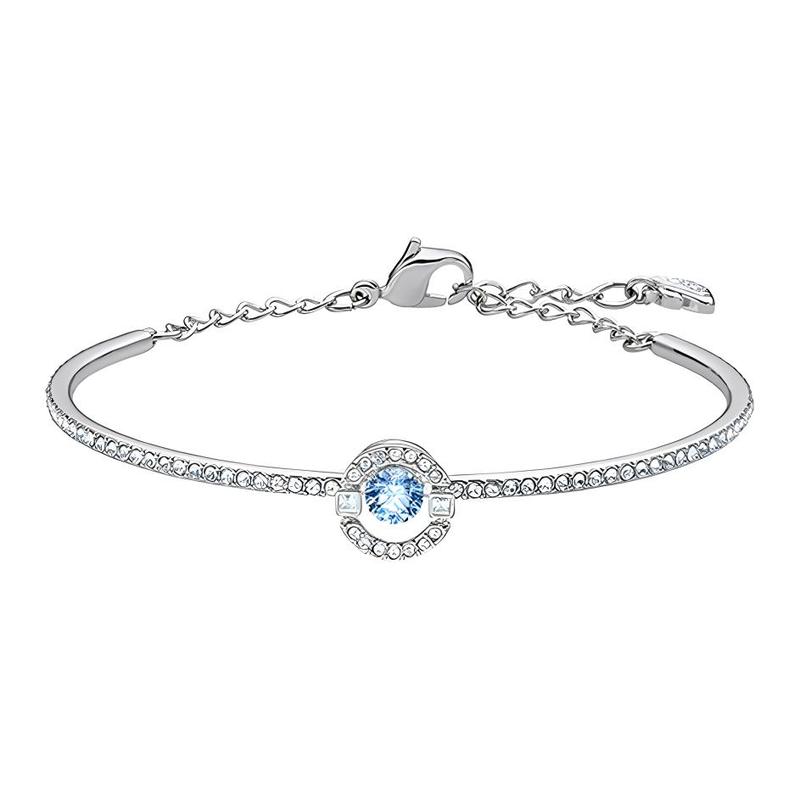 Swarovski Бьющееся сердце, элегантное и изящное, демонстрирующее очаровательное обаяние, ожерелье, женское синее 5506386