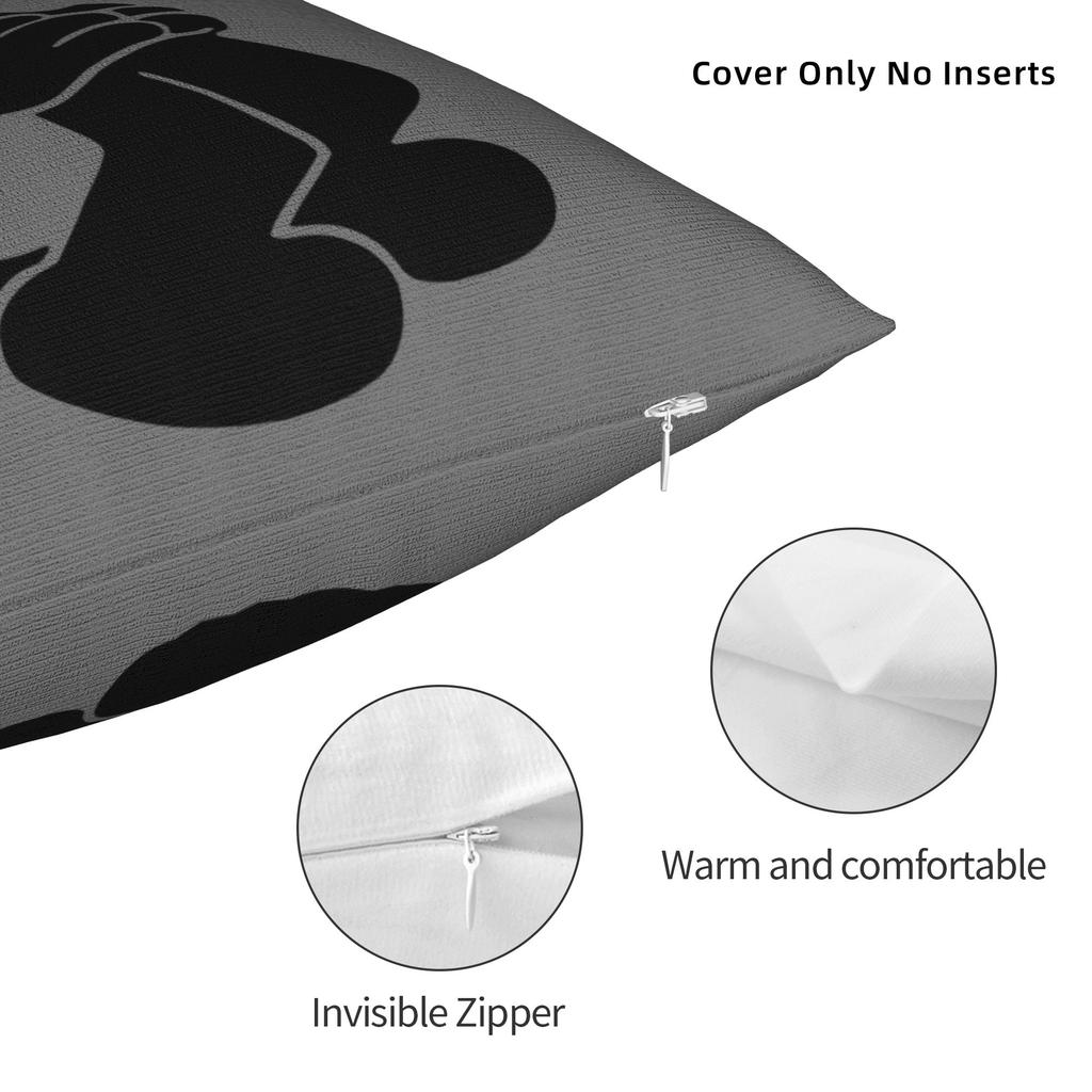 Felix The Cat Laughing Pillowcases Merchandise Soft Cushion Cover Decoration Pillow Case Cover Home Multi Size