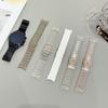 Ремешок для часов с блестками, пластиковый ремешок для Samsung Galaxy Watch 5/4, 40 мм, 44 мм, Watch5 Pro, 45 мм, Watch4, классический, 20/22 мм, Samartwatch, прозрачный ремешок