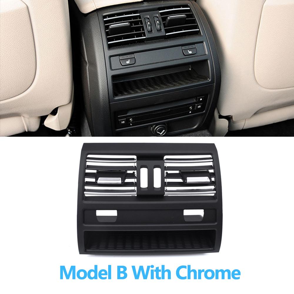 Полностью хромированная решетка кондиционера с левым рулем и правым рулем, розетка для BMW 5 серии F10 520 521 523 525 528