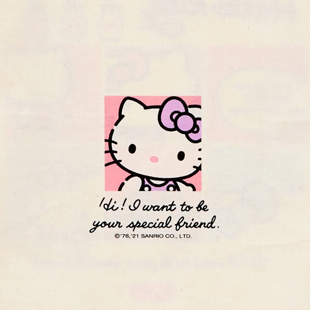 Сумка-тоут Sanrio Hello Kitty из хлопка 839604 (Кома)