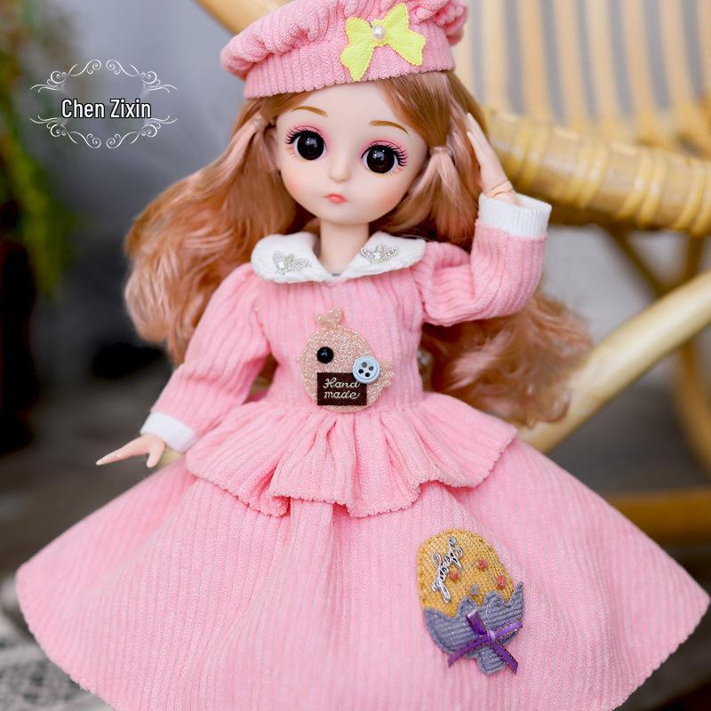 Набор кукол BJD 30 см - Игрушка для маленькой девочки для тренировок в детском саду и подарок на день рождения