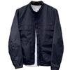 Japanese Solid Color Simple Collar Tooling Jacket Spring and Autumn New Top Versatile Casual Slim Baseball Collar Men's Jacket