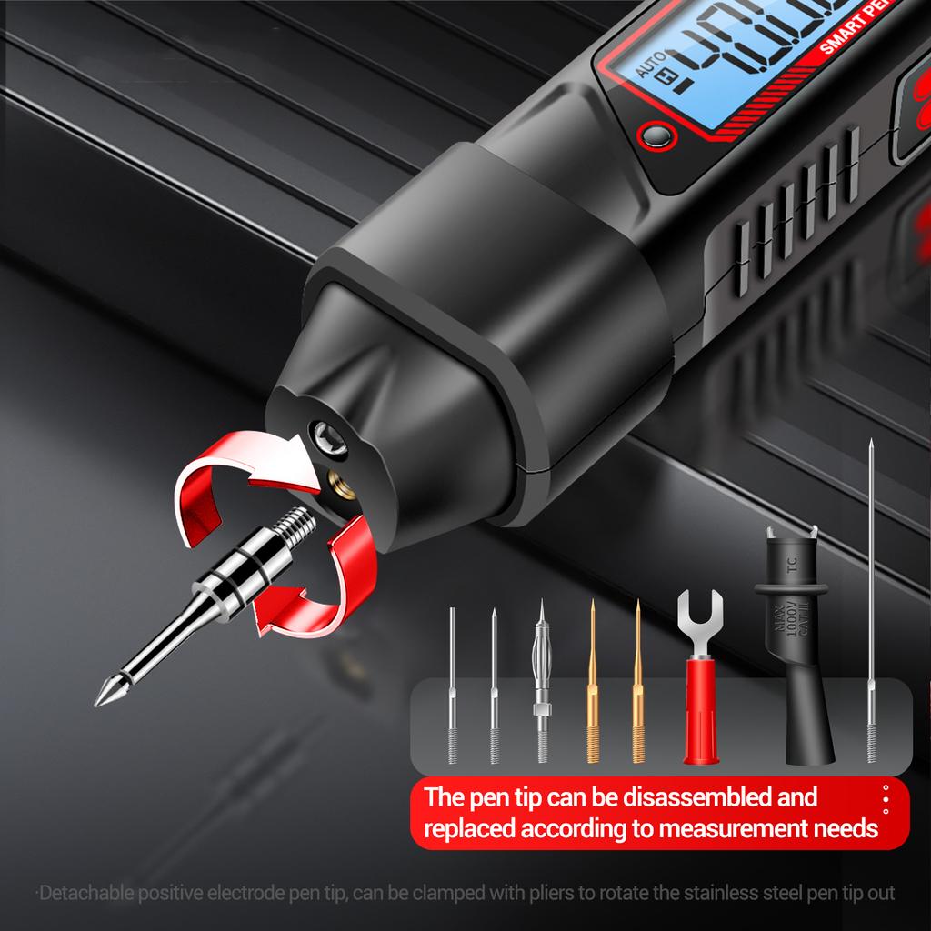 ANENG A3006 Цифровой мультиметр перьевого типа, 4000 отсчетов, тестер напряжения ACDC, детектор нулевой линии огня