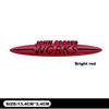 Для Mini Cooper S JCW F55 F56 F60 F53 F54 R55 R56 R60 R61 R58 F57 Cooper Works металлический значок кузова автомобиля эмблема декор наклейка детали