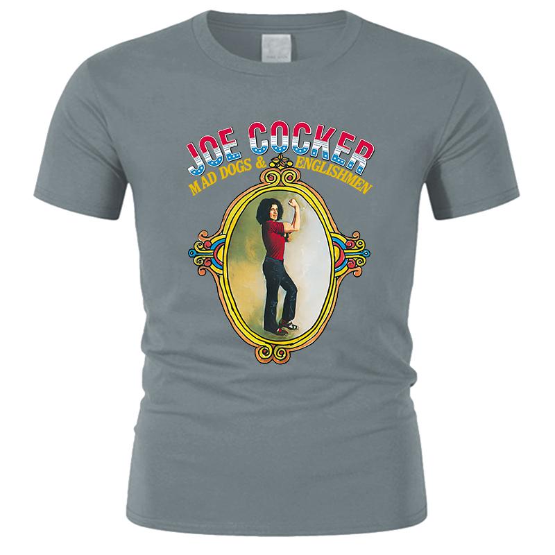 New Joe Cocker Mad Dogs And EnglishUnisex Album New Unisex T Shirt En1 Fashion Classic Tee Shirt Unisex summer tshirt