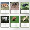 1pc Oversized  Dog Wall Calendar-Pet Dog Theme,12 Different Designs, Suitable as a Gift for Birthdays, Christmas and Near
