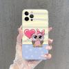 Мультяшный Милый Сова Любовники Чехол для Телефона Для iPhone 15 14 13 12 Mini 11 Pro XS Max X XR SE 6 7 8 Plus Мягкий Силиконовый Чехол