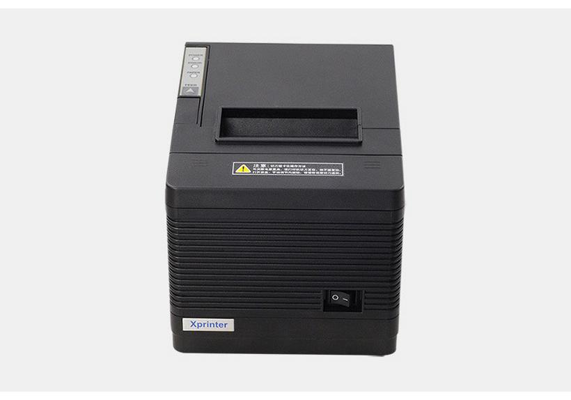 Термопринтер чеков Xinye XP-Q260III 80 мм с автоотрезчиком, зуммером, подключением по USB, последовательному порту и сети