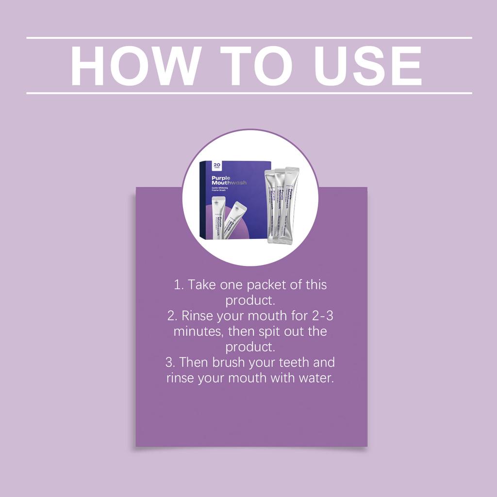 AMZ Fresh Mint Portable Mouthwash - Mint Fragrance for Fresh Breath and Daily Dental Care
