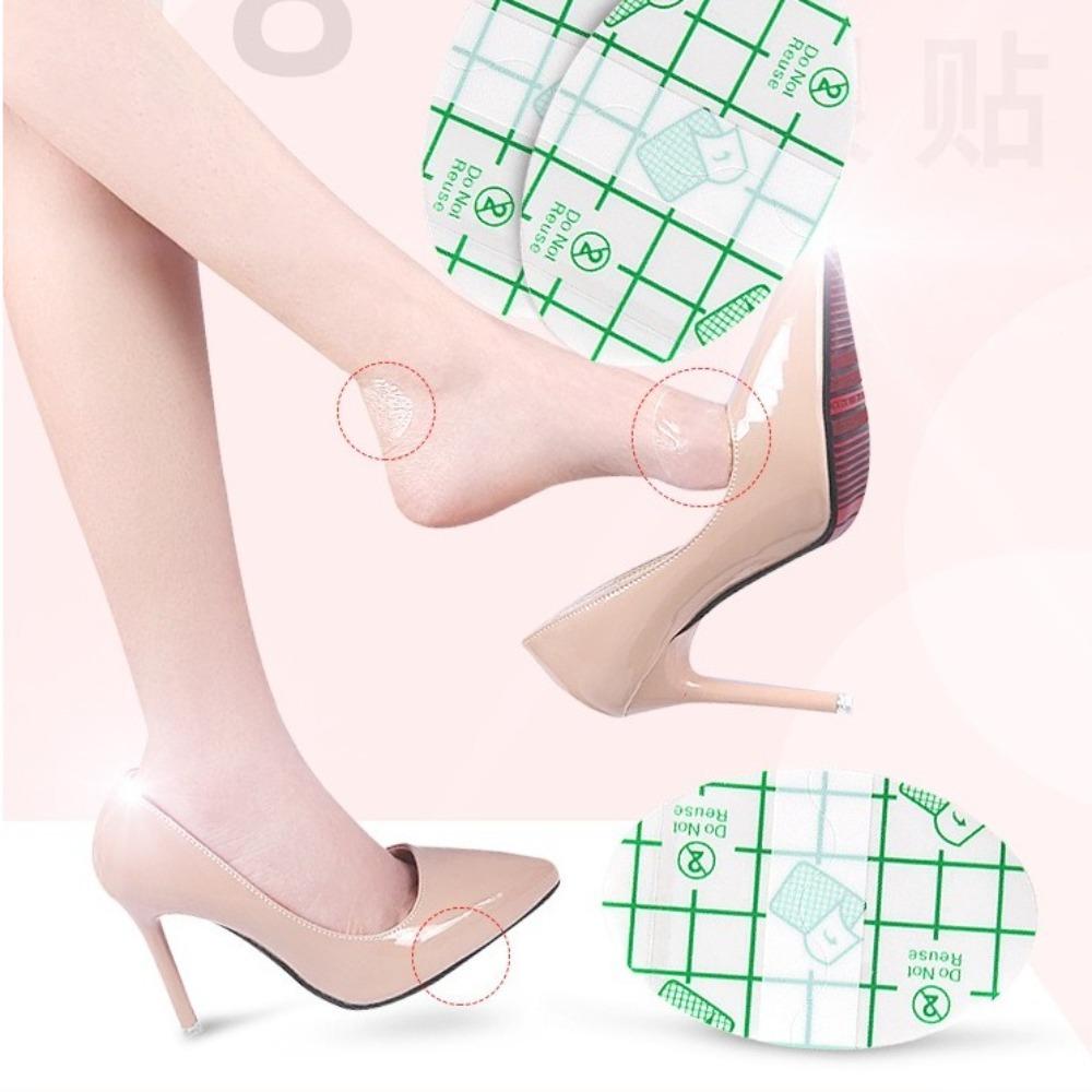 Ultra-thin Film Self-Adhesive Heel Sticker Transparent Anti-wear Foot Pad  Foot Care