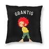 Meister Eder Und Sein Pumuckl 2 Square Pillowcase Polyester Linen Velvet Pattern Decor Throw Pillow Case Home Cushion Cover 18