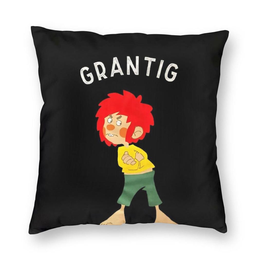 Meister Eder Und Sein Pumuckl 2 Square Pillowcase Polyester Linen Velvet Pattern Decor Throw Pillow Case Home Cushion Cover 18