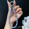 Инкрустированная бриллиантами жемчужная цепочка для телефона, креативный шнурок для телефона, брелок, ремешок против потери, модная короткая подвесная цепочка, оптом