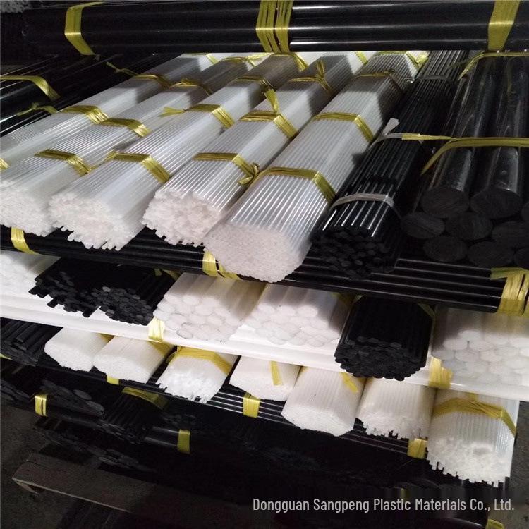 Antistatic Conductive POM Rods & Delrin Sheets in Black, White, Green, Yellow, Blue, Red