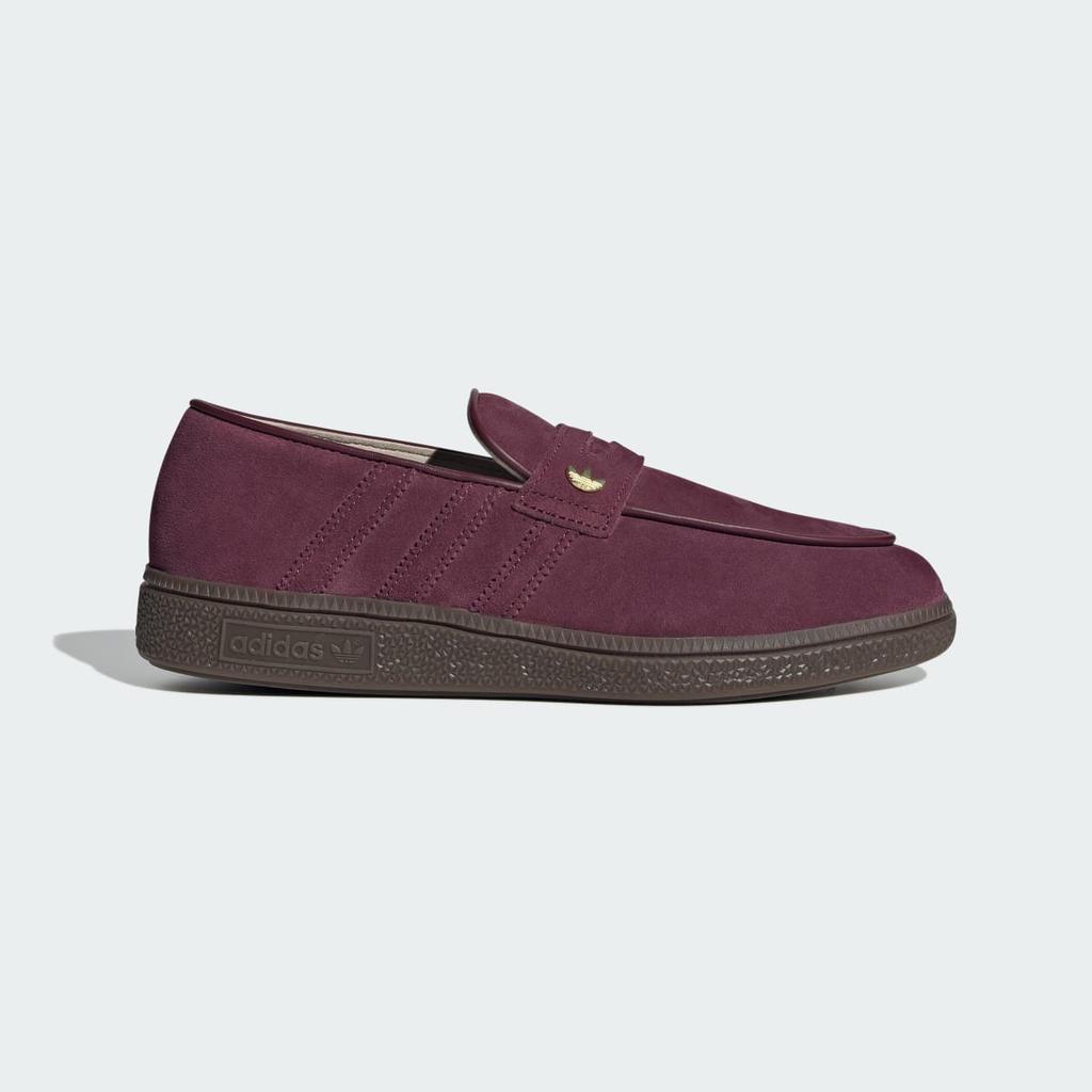 adidas HANDBALL SPEZIAL LOAFER KK2780 Unisex Originals Sneakers Maroon / Maroon / Gum