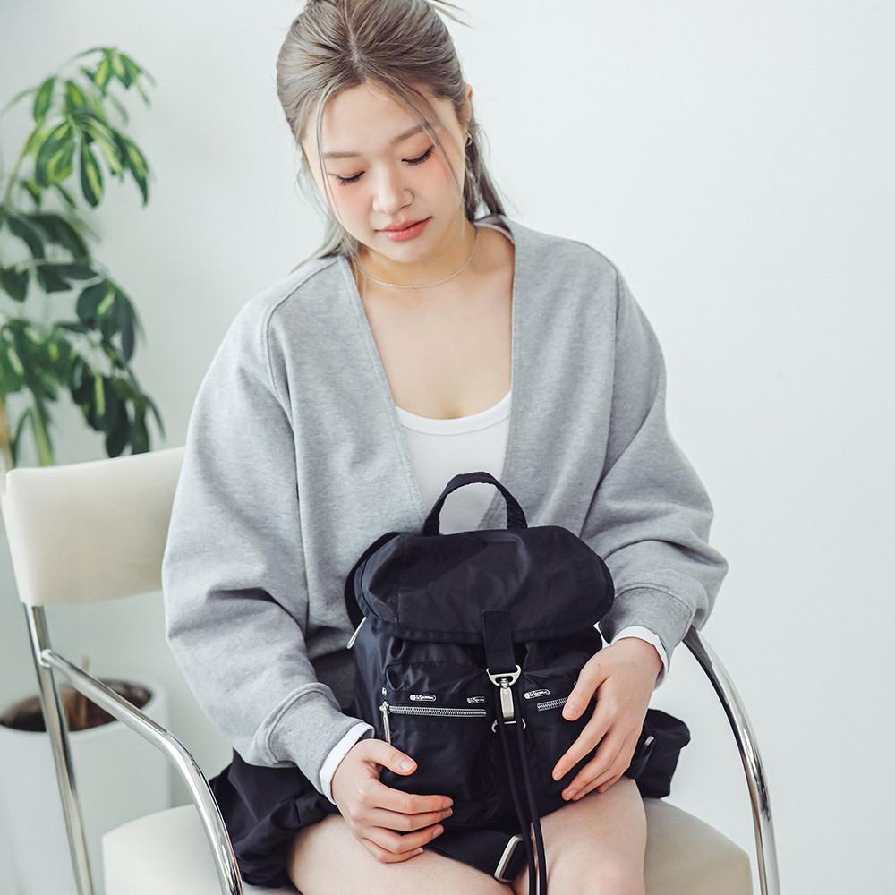 Lesportsac True Black C Mini Backpack [1148.C363]